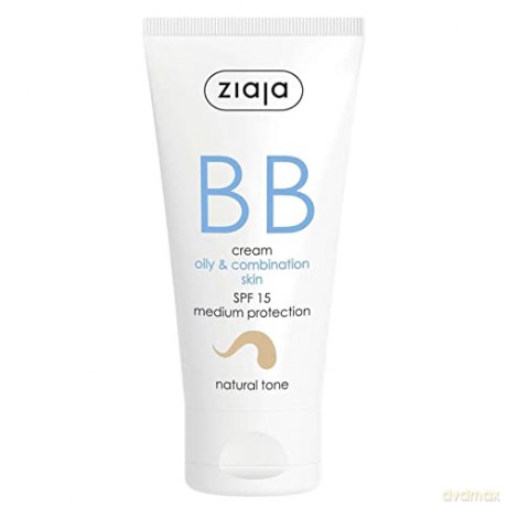 Ziaja BB cream for oily, combination skin tone natural SPF15 50 ml