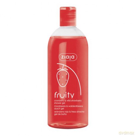 Ziaja Cranberry & Wild Strawberry (Shower Gel) 500 ml