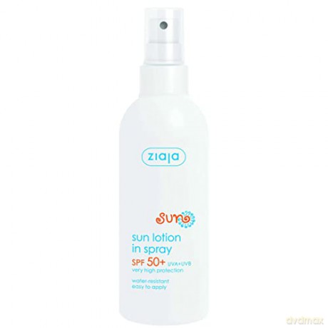 Ziaja Moisturizing Sun Lotion SPF 50+ (Sun Lotion In Spray) 170 ml