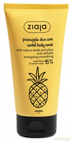 Ziaja Pineapple Skin Care body peeling (Sorbet Body Scrub) 160 ml