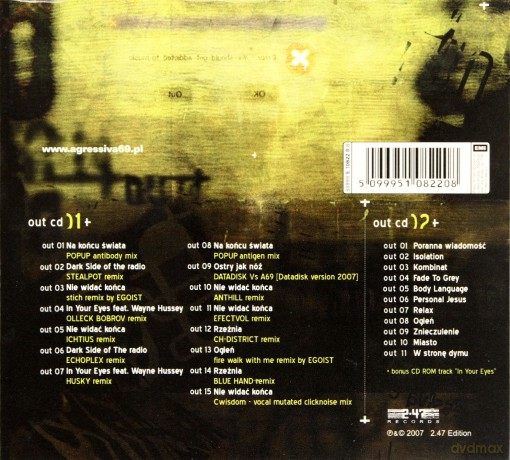 Agressiva 69: Out (digipack) [2CD]