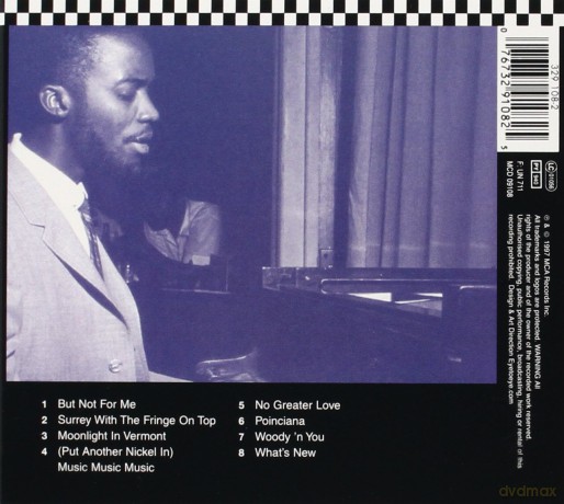 Ahmad Jamal: At The Pershing (digipack) [CD]