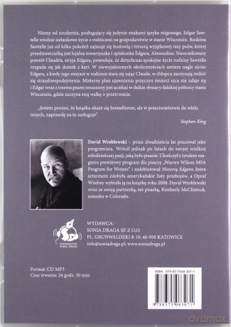 Historia Edgara (twarda) - David Wroblewski [AUDIOBOOK] [CD-MP3]