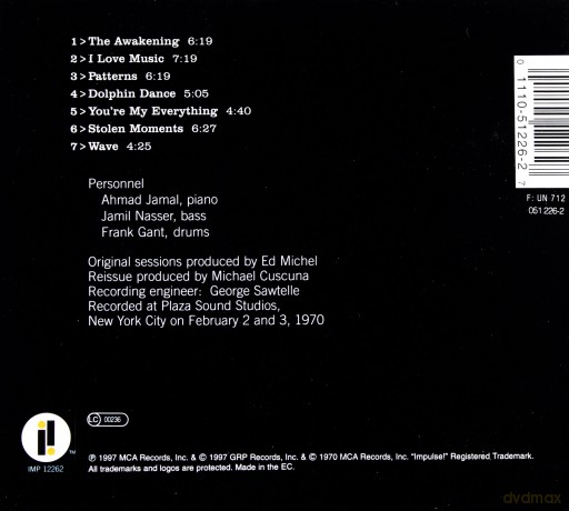 Ahmad Jamal: The Awakening [CD]