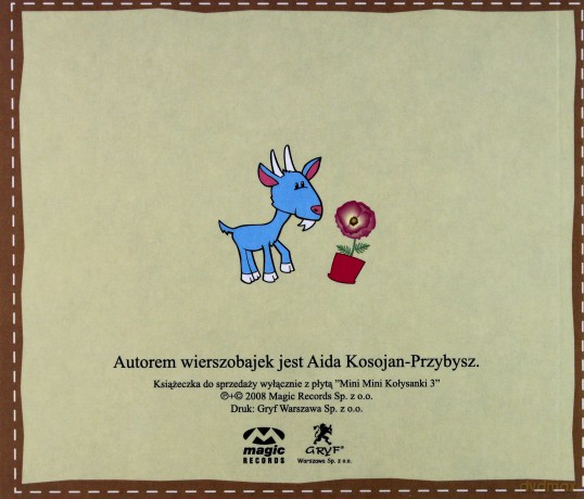 Mini Mini Kołysanki 3 [CD]+[książka]