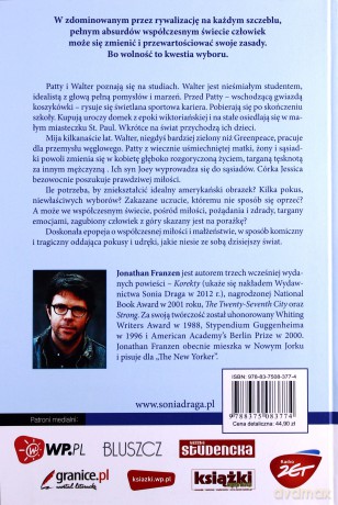 Wolność  - Jonathan Franzen [KSIĄŻKA]