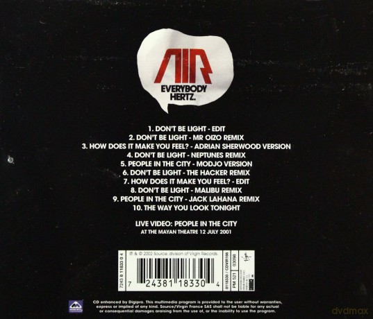 Air: Everybody Hertz [CD]