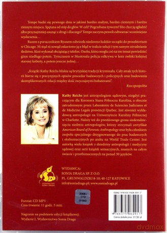 206 Kości (twarda) - Kathy Reichs [AUDIOBOOK] [CD-MP3]