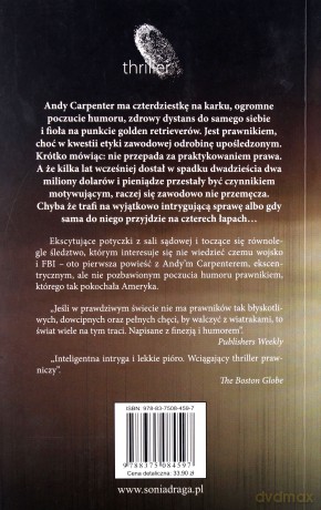 Świadek Na Czterech Łapach - David Rosenfelt [KSIĄŻKA]