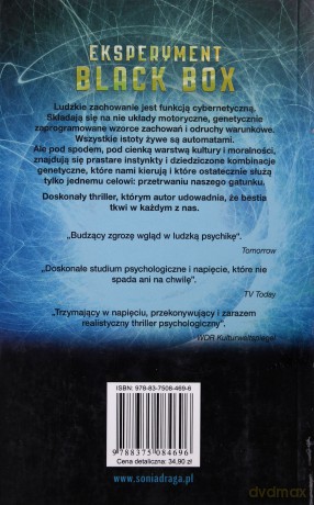 Eksperyment Blacka Box - Mario Giordano [KSIĄŻKA]