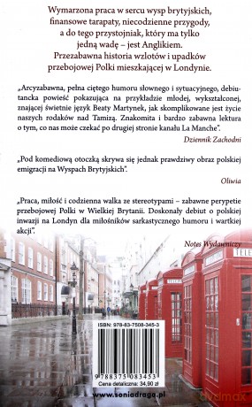 Przebojowa Polka W Londynie - Ada Martynowska [KSIĄŻKA]