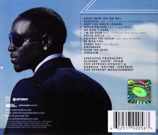 Akon: Freedom (Polska Cena!!) [CD]