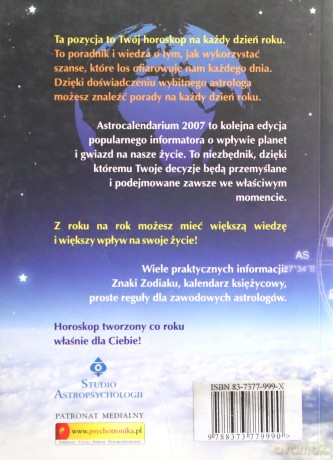 Astrocalendarium 2007 [KSIĄŻKA]