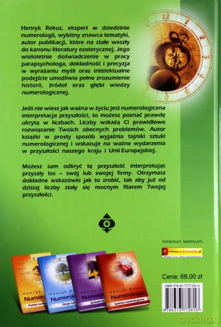 Numerologia Interpretacje Numerologiczne (twarda) - Henryk Rekus [KSIĄŻKA]