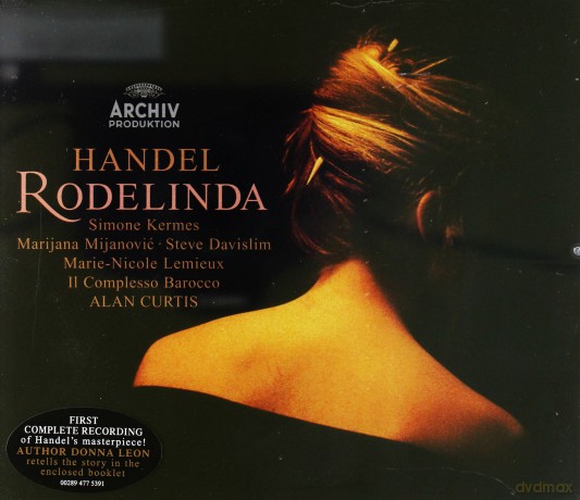 Alan Curtis: Handel:Rodelinda [CD]