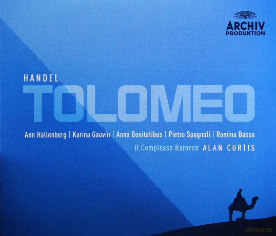Alan Curtis: Handel:Tolomeo [3CD]