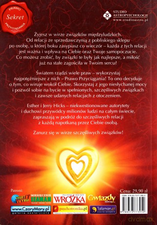 Miłość I Prawo Przyciągania - Esther I Jerry Hicks [KSIĄŻKA]