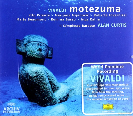 Alan Curtis: Vivaldi:Motezuma [3CD]