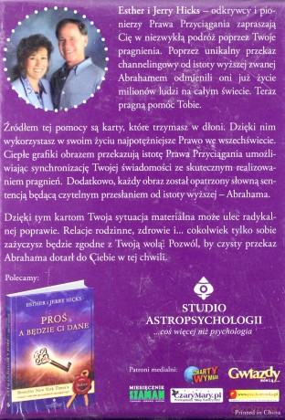 Karty Proś A Będzie Ci Dane - Esther I Jerry Hicks [KARTY]