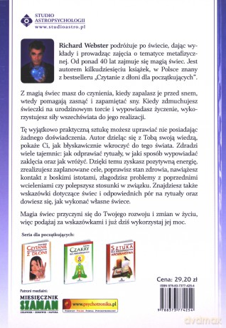 Magia Świec Dla Początkujących - Richard Webster [KSIĄŻKA]