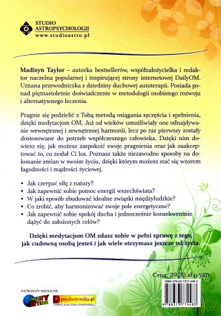 Codzienna Medytacja Om. W Zgodzie Z Samym Sobą - Madisyn Taylor [KSIĄŻKA]