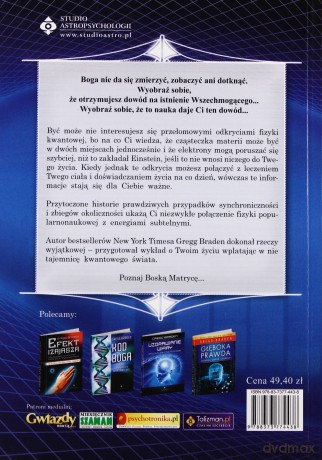 Boska Matryca Wyd.3 - Gregg Braden [KSIĄŻKA]