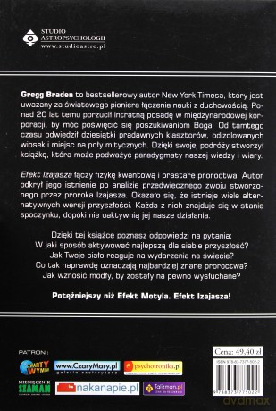 Efekt Izajasza - Gregg Braden [KSIĄŻKA]