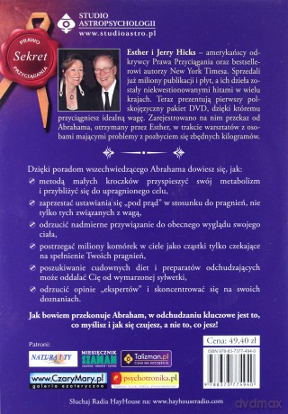 Myśl i chudnij - Esther i Jerry Hicks [DVD]