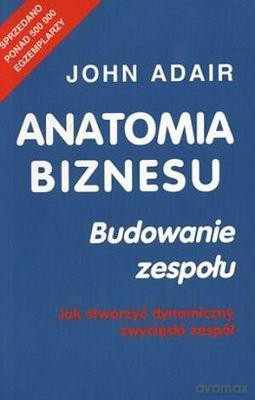 Anatomia Biznesu Budowanie Zespołu - John Adair [KSIĄŻKA]