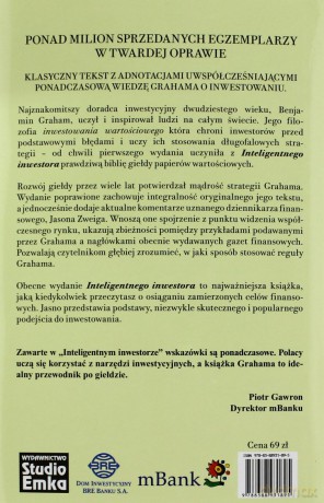 Inteligentny Inwestor (twarda) - Benjamin Graham [KSIĄŻKA]