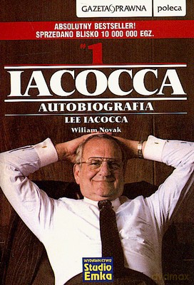 Iacocca Autobiografia Lee Iacocca - Wiliam Novak [KSIĄŻKA]