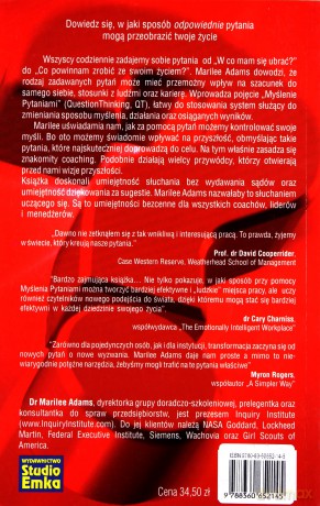 Myślenie Pytaniami - Marilee Adams [KSIĄŻKA]