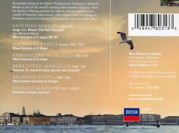Albrecht Mayer: In Venice [CD]