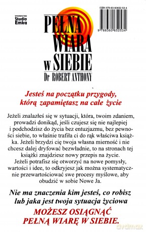 Pełna Wiara W Siebie Poznanie Tajemnicy Wyd.2009 - Robert Anthony [KSIĄŻKA]