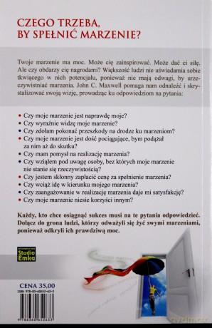 Marzenie Ma Moc - John C. Maxwell [KSIĄŻKA]