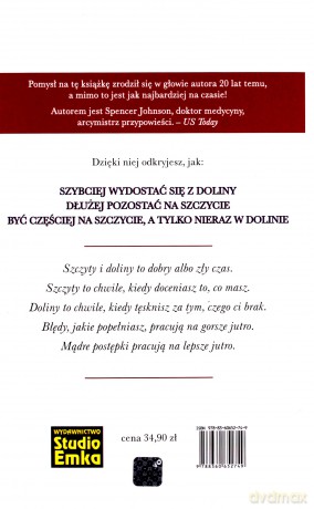 Szczyty I Doliny (twarda) - Johnson Spencer [KSIĄŻKA]