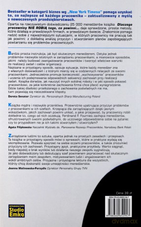 Dlaczego Pracownicy Nie Robią Tego, Co Powinni... - Ferdinand F. Fournies [KSIĄŻKA]