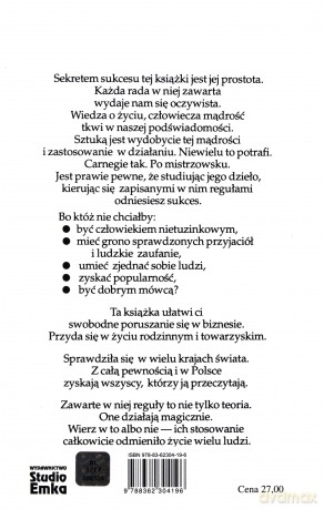 Jak Zdobyć Przyjaciół I Zjednać Sobie Ludzi Wyd.2011 - Dale Carnegie [KSIĄŻKA]