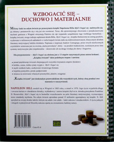 Myśl I Bogać Się - Książka Ćwiczeń [KSIĄŻKA]