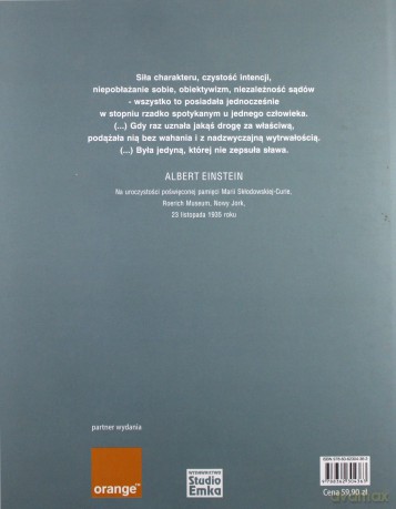 Maria Skłodowska-Curie Fotobiografia (twarda) [KSIĄŻKA]