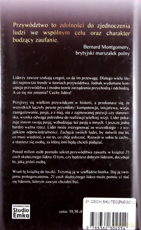 21 Cech Skutecznego Lidera (twarda) - John C. Maxwell [KSIĄŻKA]