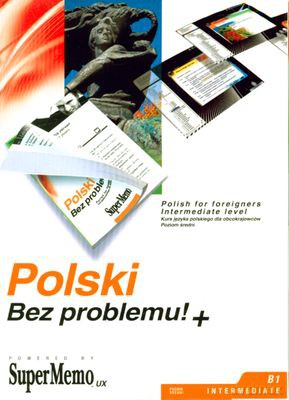 Polski Bez Problemu + Poziom Średni B1 (twarda) [KSIĄŻKA]+[AUDIOBOOK] [CD-MP3]