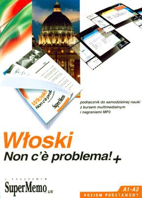 Włoski Bez Problemu + Poziom Podstawowy A1-A2 (twarda) [KSIĄŻKA]+[AUDIOBOOK] [CD-MP3]
