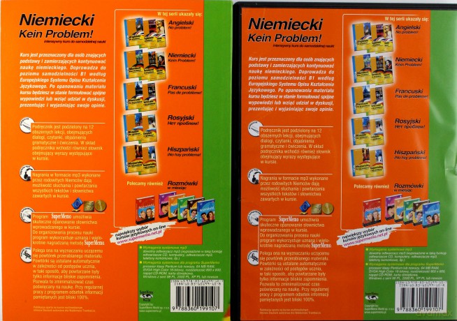 Niemiecki Bez Problemu + Poziom Średni B1  [KSIĄŻKA]+[AUDIOBOOK] [CD-MP3]