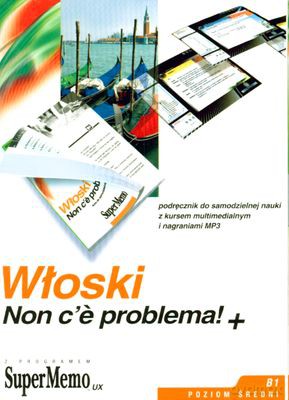 Włoski Bez Problemu + Poziom Średni B1 (twarda) [KSIĄŻKA]+[AUDIOBOOK] [CD-MP3]