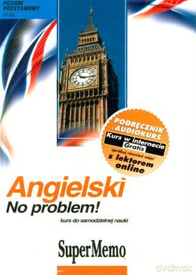 Angielski Bez Problemu Poziom Podstawowy A1-A2 (twarda) [KSIĄŻKA]+[AUDIOBOOK] [CD-MP3]