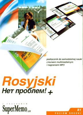 Rosyjski Bez Problemu + Poziom Średni B1 (twarda) [KSIĄŻKA]+[AUDIOBOOK] [CD-MP3]