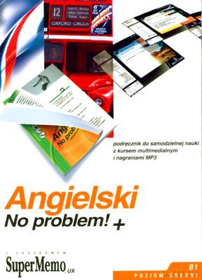 Angielski Bez Problemu + Poziom Średni B1 (twarda) [KSIĄŻKA]+[AUDIOBOOK] [CD-MP3]