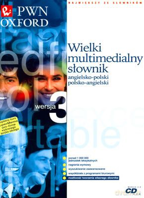 Wielki Multimedialny Słownik Angielsko-Polski Polsko-Angielski (twarda) [KSIĄŻKA]+[CD]
