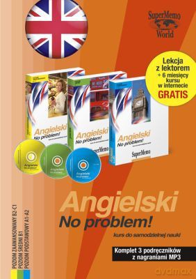 Pakiet 2012 Angielski Bez Problemu (twarda) - Henryk Krzyżanowski [3xKSIĄŻKA]+[AUDIOBOOK] [3CD-MP3]